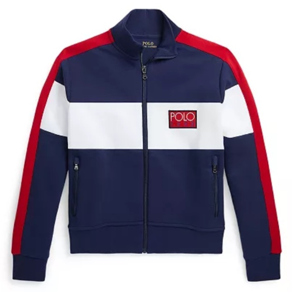Polo Ralph Lauren Boy’s 1992 Double Knit Track Jacket